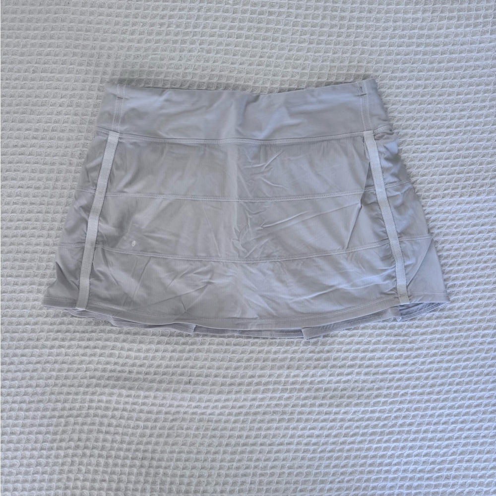 Lululemon Athletica White Mini Skirt for Athletic Wear